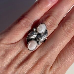 Sterling and Mother of Pearl Ring